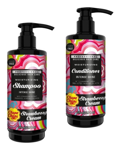 Shampoo & Acondicionador Chupa Chups Strawberry Cream