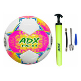 Balon Soccer Adx Cosido/maquina Peso Y Medida Reglamentaria Color Multicolor