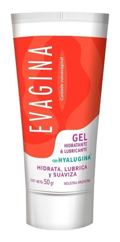 Evagina Gel Hidratante Vaginal Lubricante Suaviza Íntimo 50g