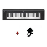 Teclado Piano Digital Yamaha Np12black Sensitivo 5 Octavas