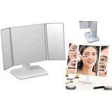 Espejo Led 360 Cosmetiquero Organizador Belleza