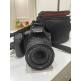 Câmera Eos Rebel Sl3 Com Lente Ef-s 18-55mm