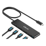 Hub Usb C 3.2 De 10 Gbps, Adaptador Multipuerto De Concentra