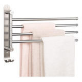 Swivel Towel Rack, Sus304 Thickened Stainless Steel 4-arm To