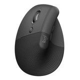 Mouse Logitech Lift Inalámbrico Negro Para Zurdos Mexx 2