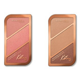 Combo Paletas Maquillaje Rimmel London Bronzing + Kate Blush