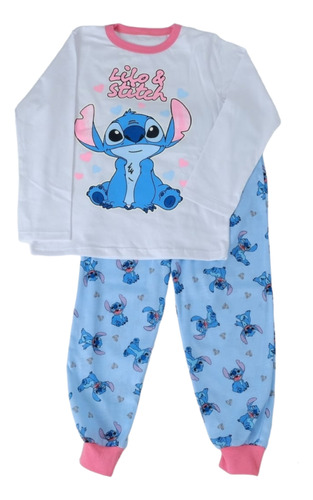 Pijama Stitch Nena Invierno 