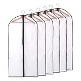 Pack X6 Cubre Traje Terno Transparente Pvc 60x140cm Funda