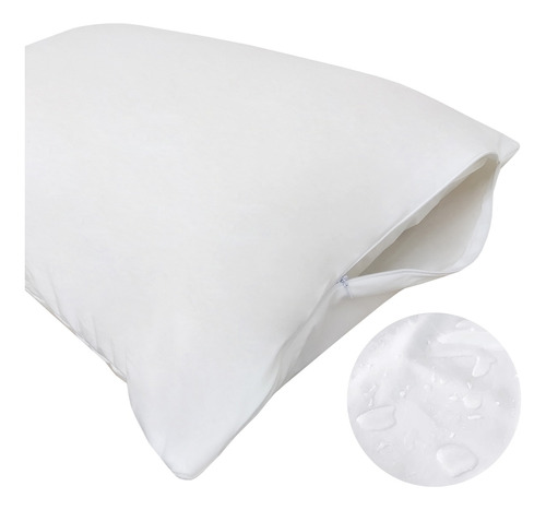 4 Protectores De Almohada Antiácaros Impermeables Uf Std.