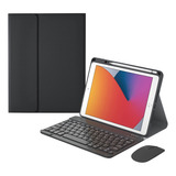 Funda Con Teclado+mouse Para iPad Air 5/air 4 10.9 Inch