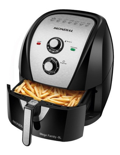 Fritadeira Sem Óleo Air Fryer Afn-80-bi 8l 1900w Mondial