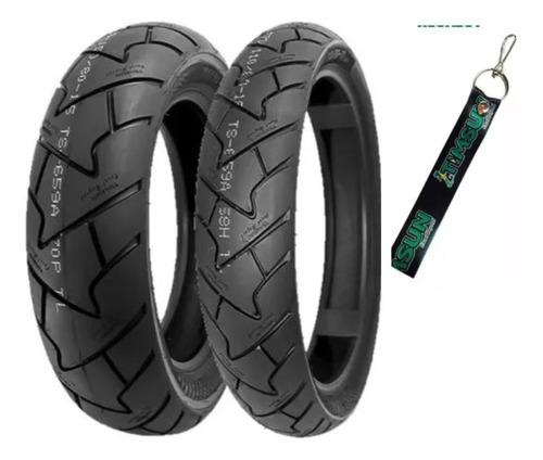 Llantas Timsun 140/60-17  + 110/70-17 Ts-659 -fz, Pulsar200!