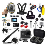 Kit Dome Película Gopro Hero 8 Black Acessori Caixa Estanque