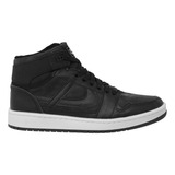 Tenis Botas Panam 10776 Hombre Mujer Tepoz Negro Azabache