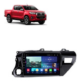 Central Multimidia Android Toyota Hilux 2017-2021 2+32gb 10p