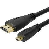 Cable Loverpi Microhdmi A Hdmi Macho A Macho Con Retorno De 