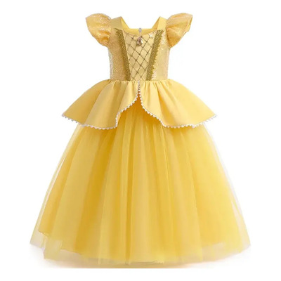 ( Vestido De Princesa Jasmine Para Niñas, Cosplay, Aurora | Meses sin interés