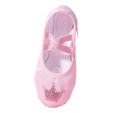 Zapatillas De Cuero Ballet Para Niñas Zapatillas Yoga Para