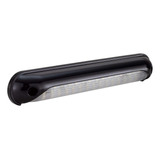 Luz De Porche Rv Con Cubierta Negra | 1.25 X 8 Pulgadas | Le