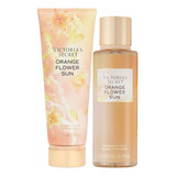 Set Victorias Secret Original Orange Flower Sun Body Crema