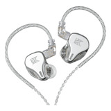Auriculares In-ear Kz Dq6 Gamer - Silver - Sin Microfono