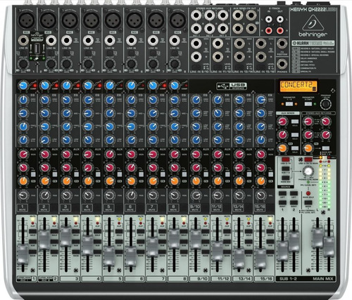 Consola Mixer Behringer Xenyx Qx2222usb