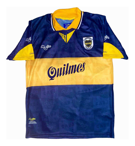 Camiseta De Boca Juniors Olan Maradona 1996 Quilmes Retro