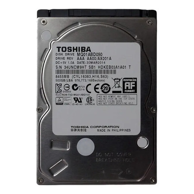 Internal Hard Drive Toshiba Mq01abd100 1tb 2.5'' Sata 3.0 | MercadoLibre