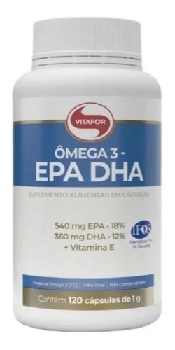 Omega3 Epa Dha Vitafor 120 Caps 1000mg 