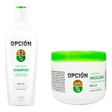 Shampoo +  Mascara Opcion Aceite Palta Coco 350ml