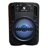 Bocina Bluetooth Con Radio Fm, Luz Rgb, Lector Usb, Kts-1720