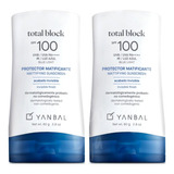 Bloqueador Matificante Total Block Spf 100 Yanbal  X2