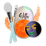 Gel Glitter Fluo Fluorescente Maquillaje Artístico X1 Glitta