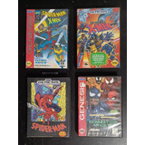 Lote Jogos Spider Man Mega Drive Original Completos