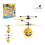 Mini Helicóptero Com Sensor Smile Recarregável Art Brink