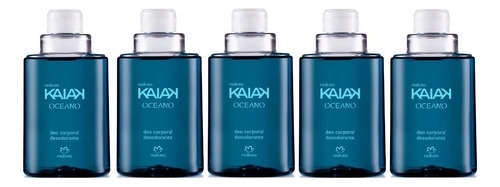 Deo Corporal Masculino 5x Kaiak Oceano Refil