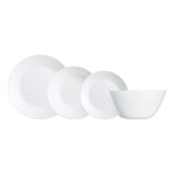 Set Vajilla  Arcopal Zelie Plato Playo Hondo Postre X19 Pzs