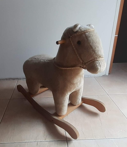 Pony De Peluche Mecedor Para Montar