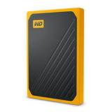 Disco Duro Externo Wd 2tb My Passport Go Ssd Amber, Usb 3.0