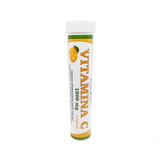 Vitamina C Gm 20 Tabletas Efervescentes Naranja 1000mg