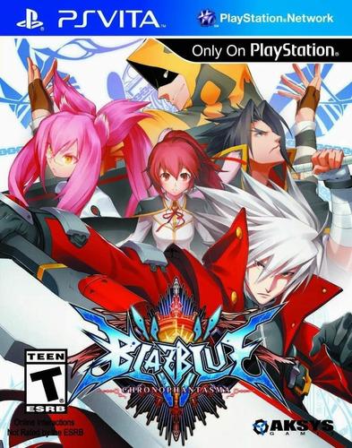 Juego Blazblue Chrono Phantasma Para Ps Vita | Akysys Physical Media