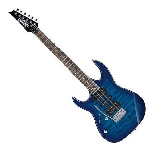 Guitarra Eléctrica Ibanez Gio Zurdos Blue Burst Grx70qaltb