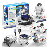 Juego Educativo  Kit De Robot Solar 6 En 1 Para Niño Fr80jc