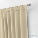 Cortinas Blackout Beige Corta Vianney