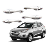 Cubre Manillas Cromada Compatible Hyundai Tucson 11-15 Set