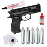 Kit Cz 75d Compact Co2 Marcadora .177 Tiro Deportivo Xchws C