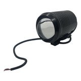 Faro De Led Moto Redondo 10w 1 Led C/lupa