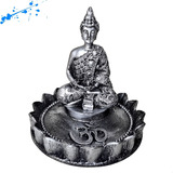 Incensario Vareta Buda Hindu Flor De Lotus Om