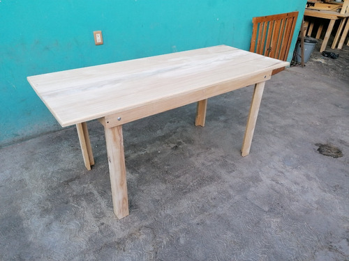 Mesa De Madera Uso Rudo De 150 Centímetros