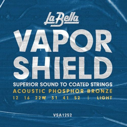 La Bella Vapor Shield Light 12-52 Cuerdas De Guitarra